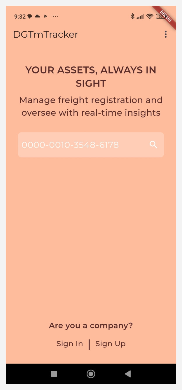 The DGTmTracker for Android
